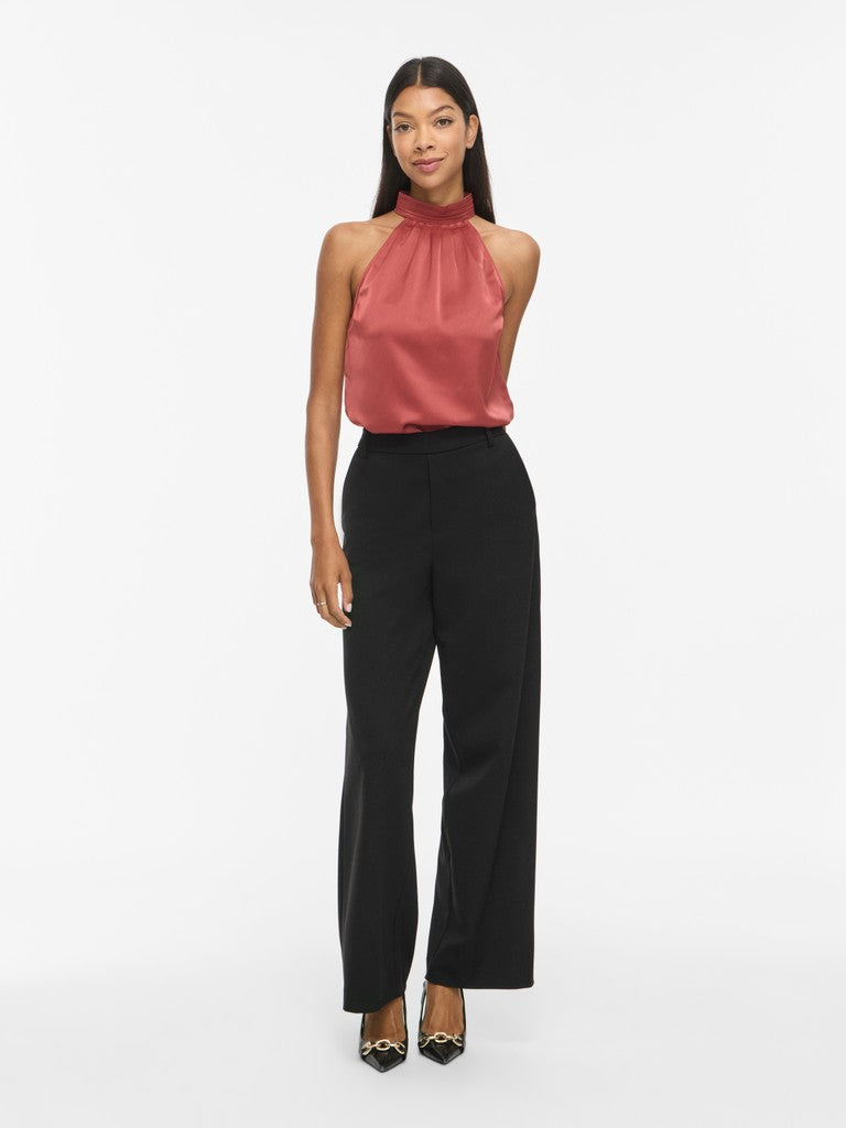 Vienid Halterneck top - Marsala